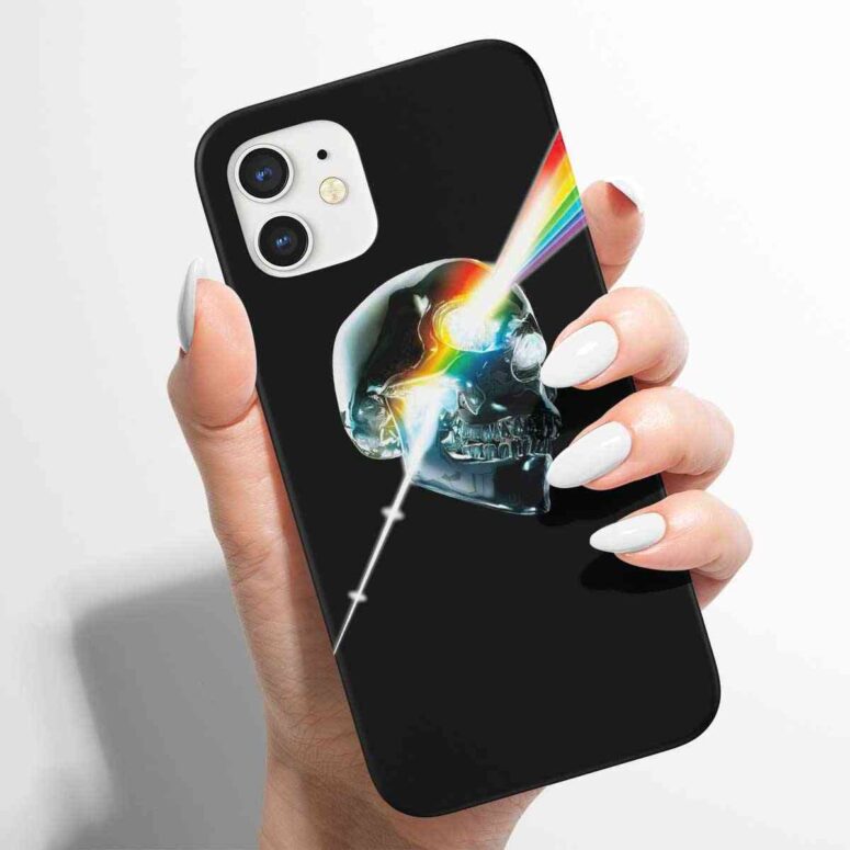 Pink Floyd Phone Case - Skull DSOTM Art