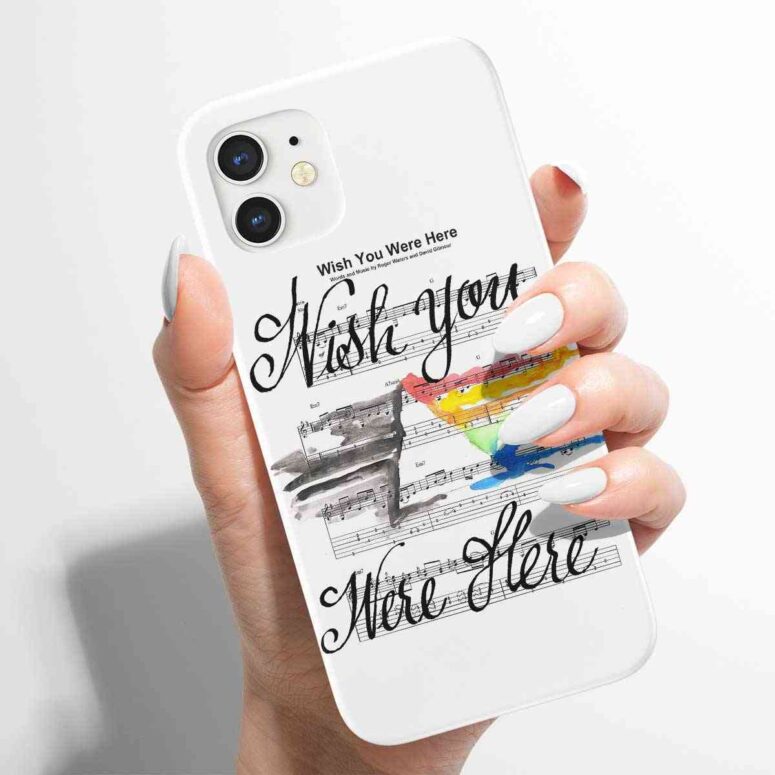 Pink Floyd Phone Case - Wish You Were Here Pink Floyd Sheet Music Pink Floyd Phone Case - Wish You Were Here Pink Floyd Sheet Music