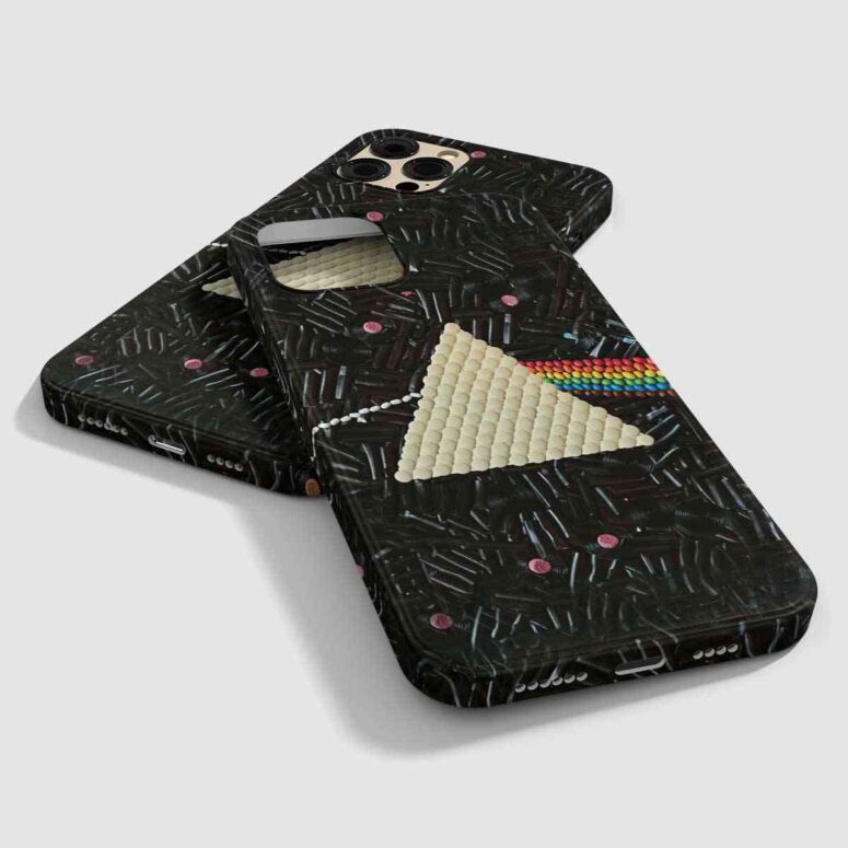 Pink Floyd Phone Case - Dark Side Of The Moon Candy Pink Floyd Phone Case - Dark Side Of The Moon Candy