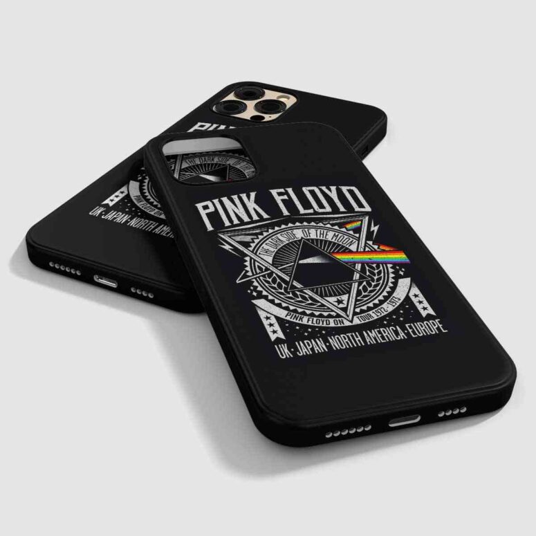 Pink Floyd Phone Case - Dark Side Of The Moon Tour 1972 EMP Original Pink Floyd Phone Case - Dark Side Of The Moon Tour 1972 EMP Original
