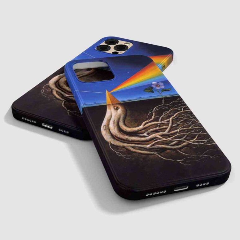 Pink Floyd Phone Case - Dark Side Of the Root Art