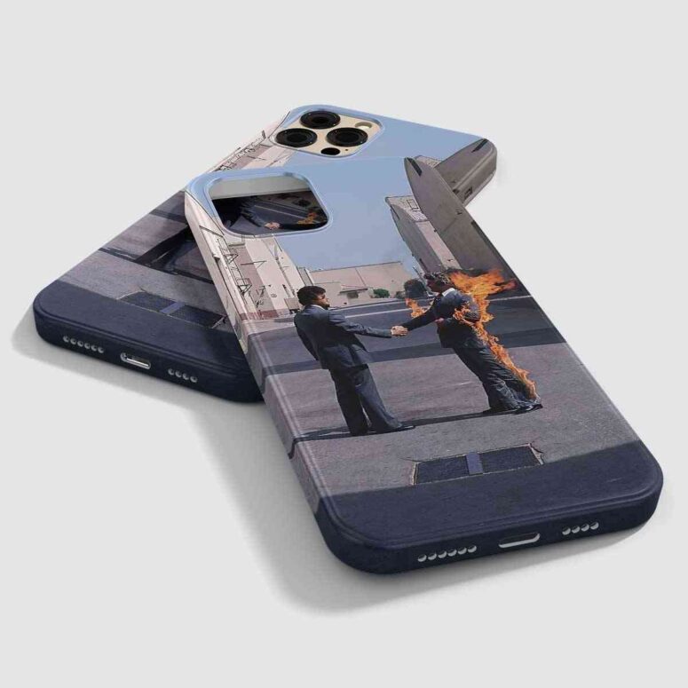 Pink Floyd Phone Case - HandShake Wish You Were Here