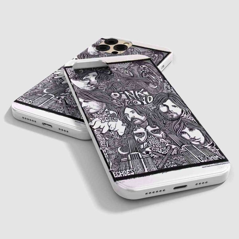Pink Floyd Phone Case - Hand Draw Art