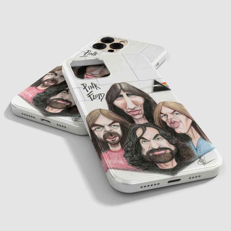 Pink Floyd Phone Case - Member Pencil Draw