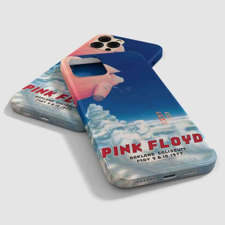 Pink Floyd Phone Case - Oakland Coliseum Poster