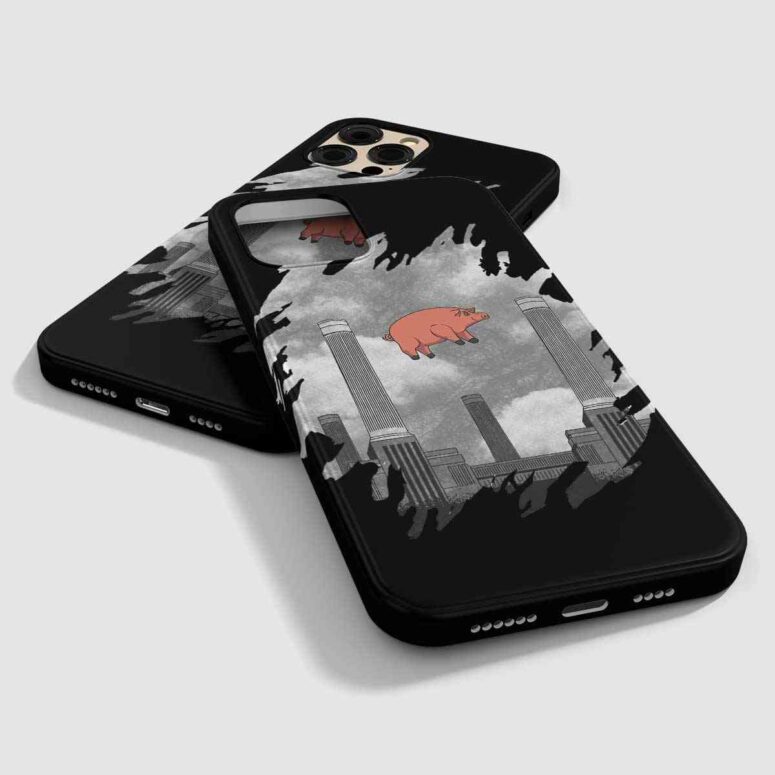 Pink Floyd Phone Case - Pig at Battersea Digital Art Pink Floyd Phone Case - Pig at Battersea Digital Art