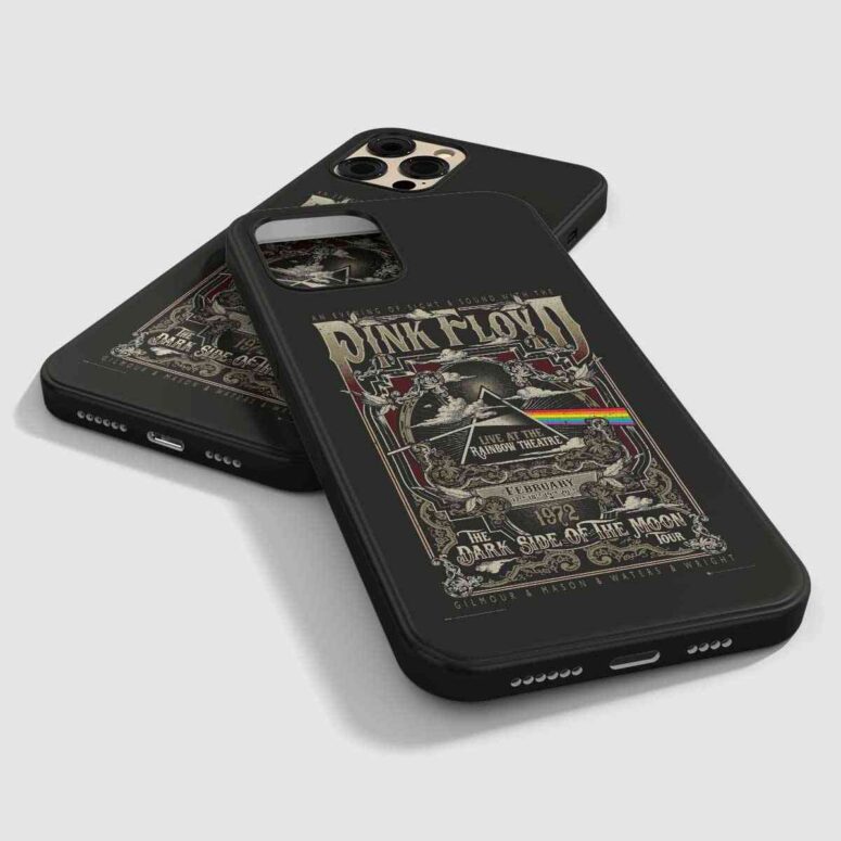 Pink Floyd Phone Case - Live At Rainbow Theatre 1972 Pink Floyd TDSOTM Tour Pink Floyd Phone Case - Live At Rainbow Theatre 1972 Pink Floyd TDSOTM Tour