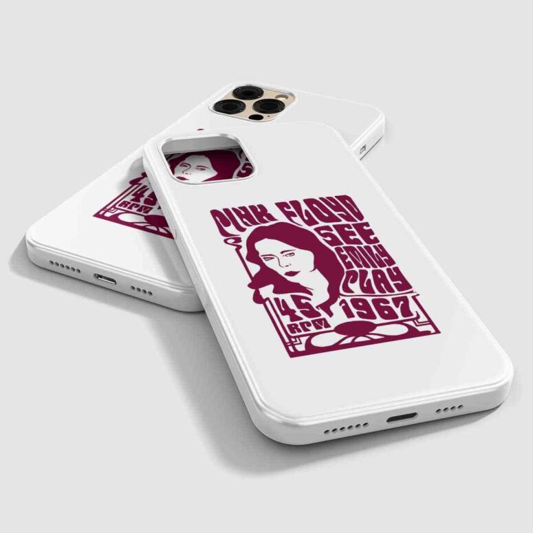 Pink Floyd Phone Case - See emily play 1967 Pink Floyd Phone Case - See emily play 1967