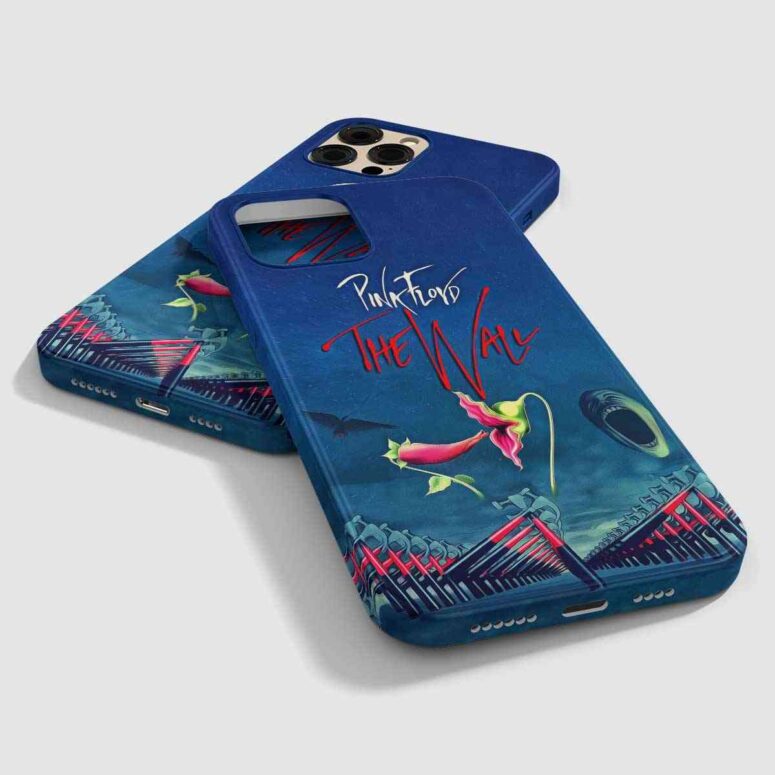 Pink Floyd Phone Case - The Wall Hammer Flower Screaming Face Pink Floyd Phone Case - The Wall Hammer Flower Screaming Face