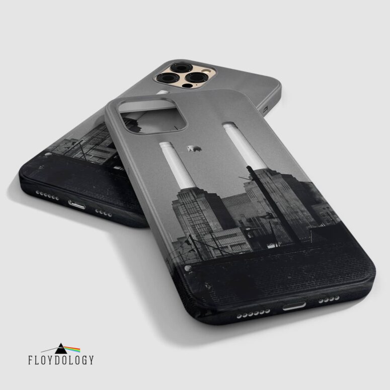 Pig Flying Over Battersea Vintage - Pink Floyd Phone Case