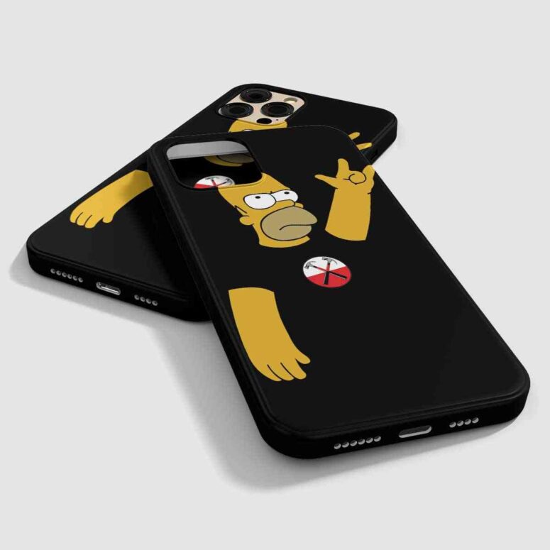 Pink Floyd Phone Case - Simpson x The Wall Pink Floyd Phone Case - Simpson x The Wall