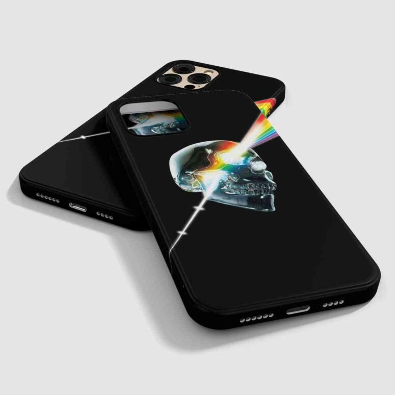 Pink Floyd Phone Case - Skull DSOTM Art