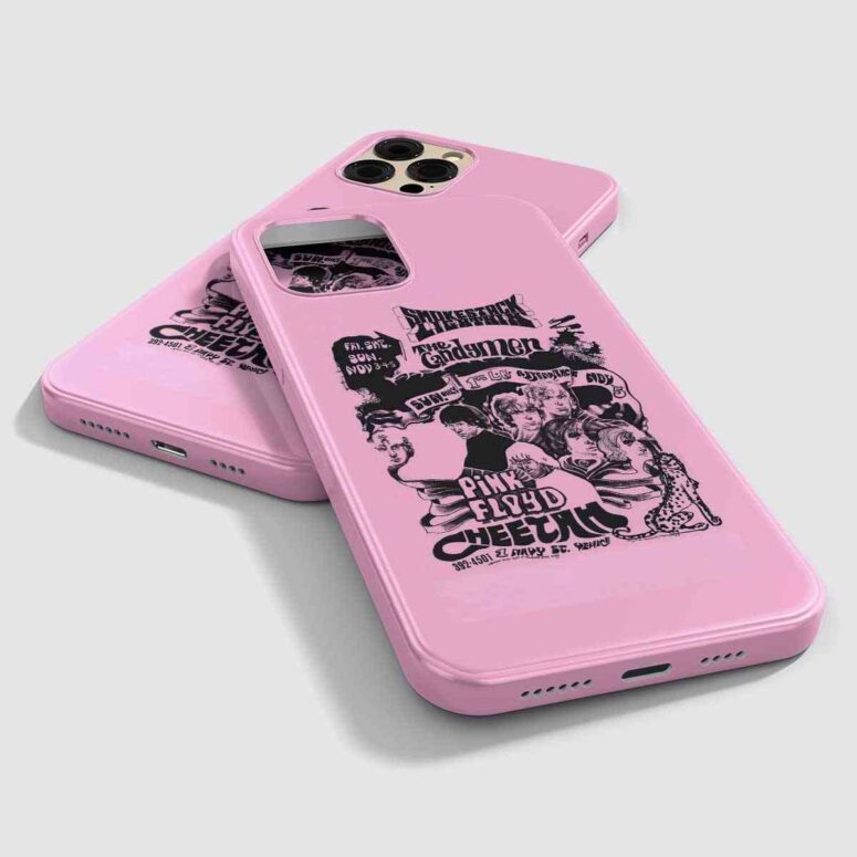 Pink Floyd Phone Case - Venice Kaliforniyada Cheetah klubu 1967