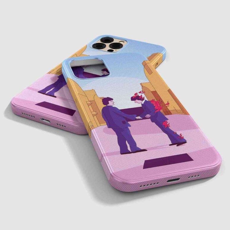 Pink Floyd Phone Case - Wish you were here Art