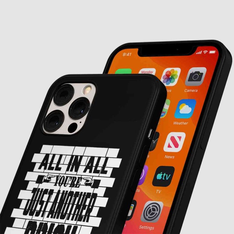 Pink Floyd Phone Case - All in all its just another brick in the wall Pink Floyd Phone Case - All in all its just another brick in the wall