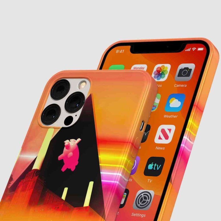 Pink Floyd Animals Flying Pig Phone Case
