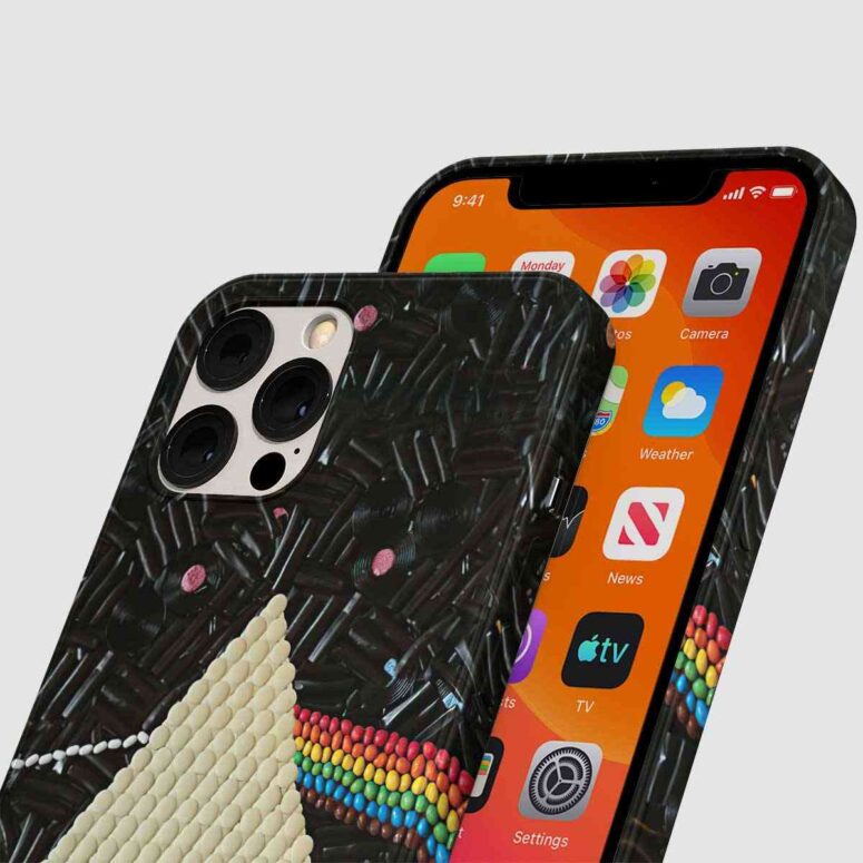Pink Floyd Phone Case - Dark Side Of The Moon Candy Pink Floyd Phone Case - Dark Side Of The Moon Candy