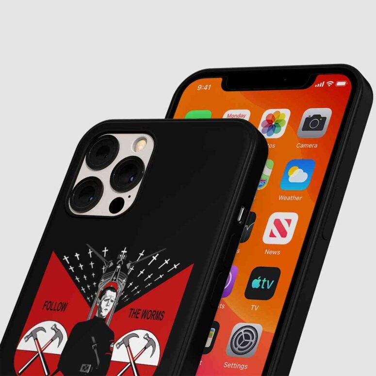 Pink Floyd Phone Case - Follow The Worms The Wall