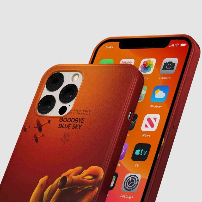 Pink Floyd Phone Case - Goodbye Blue Sky Fan Art