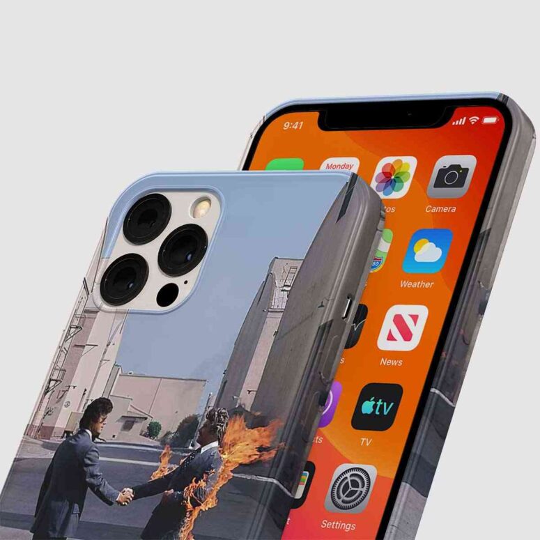 Pink Floyd Phone Case - HandShake Wish You Were Here