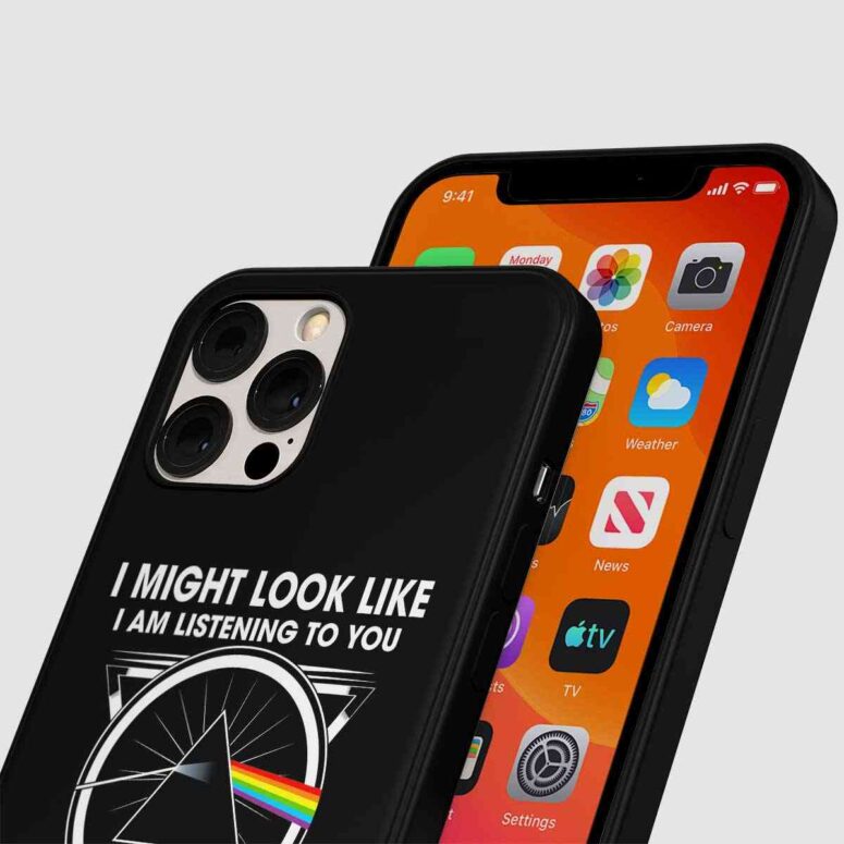 Pink Floyd Phone Case - I Might Look Like Iam Listening To You Pink Floyd Phone Case - I Might Look Like Iam Listening To You