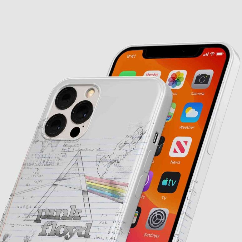 Pink Floyd Phone Case - Album Art Sketches