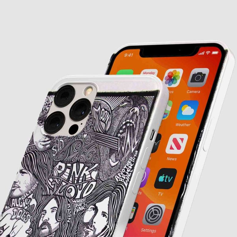 Pink Floyd Phone Case - Hand Draw Art