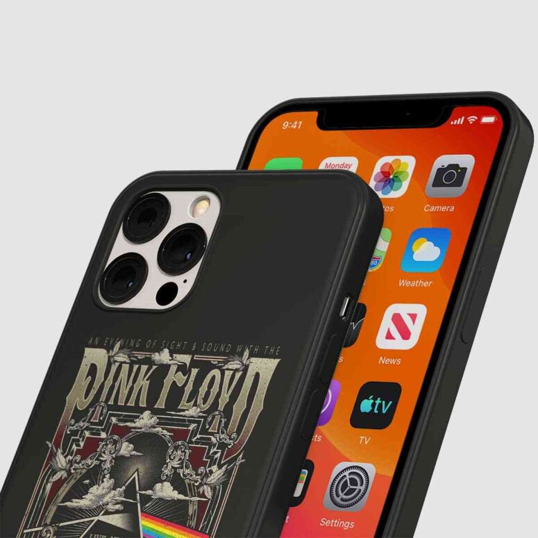 Pink Floyd Phone Case - Live At Rainbow Theatre 1972 Pink Floyd TDSOTM Tour Pink Floyd Phone Case - Live At Rainbow Theatre 1972 Pink Floyd TDSOTM Tour