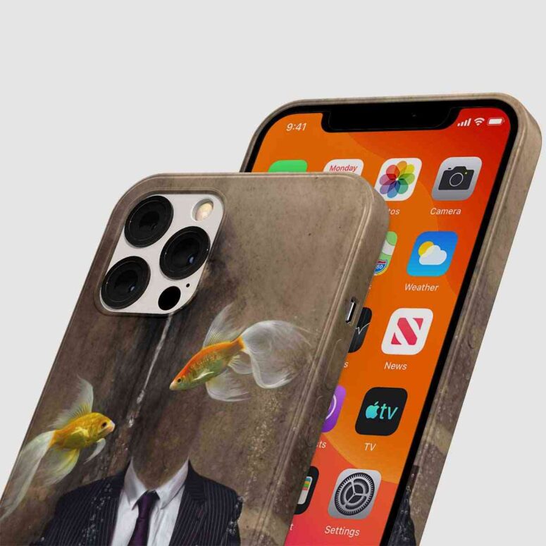 Pink Floyd Phone Case - Swimming In A Fish Bowl Wish You Were Here Pink Floyd Phone Case - Swimming In A Fish Bowl Wish You Were Here