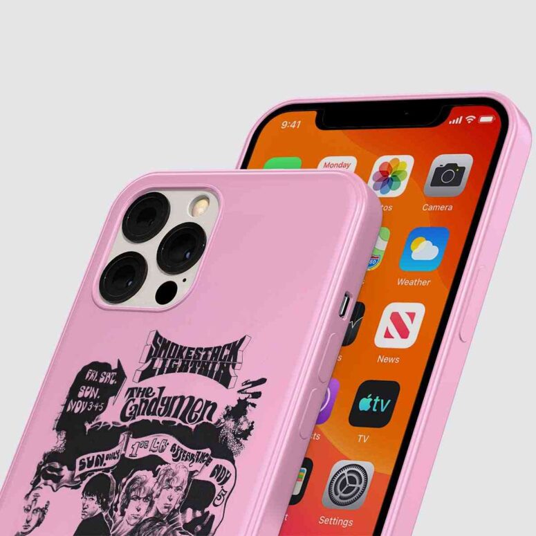 Pink Floyd Phone Case - Venice Kaliforniyada Cheetah klubu 1967