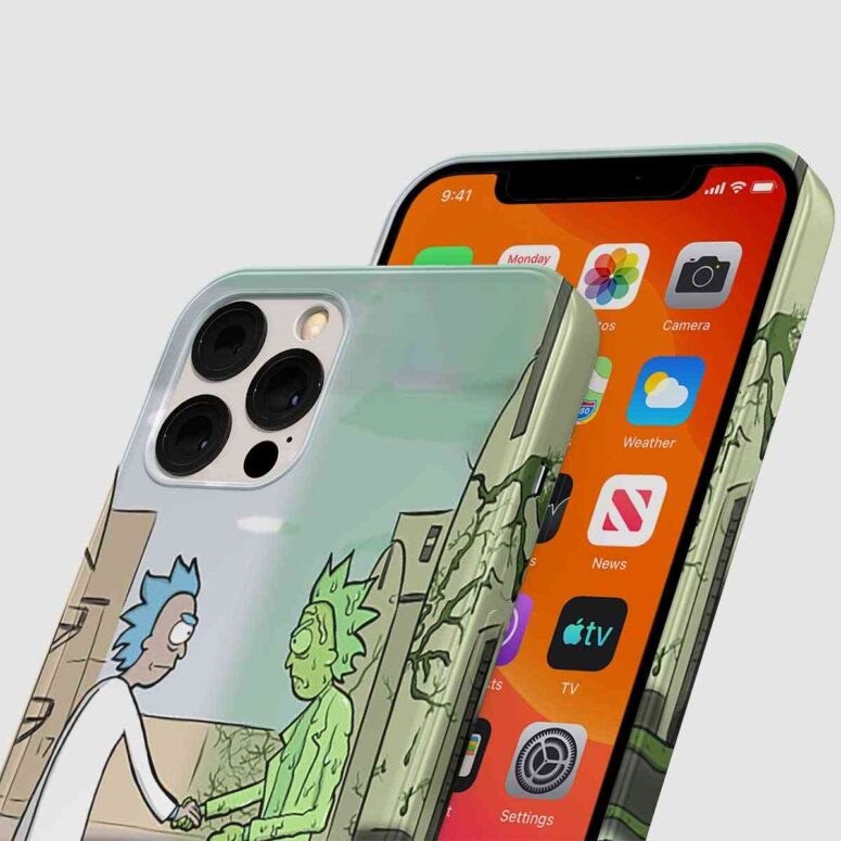 Pink Floyd Phone Case - Wish You Were Here x Rick Sanchez Pink Floyd Phone Case - Wish You Were Here x Rick Sanchez