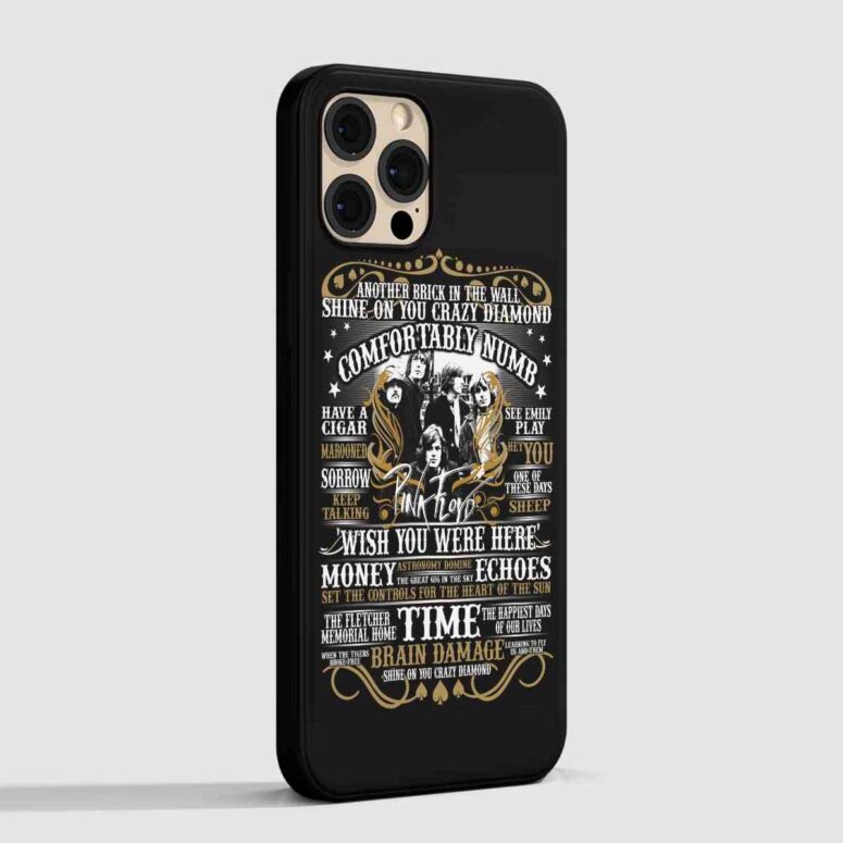 Pink Floyd Phone Case - All Time Together All Song Music