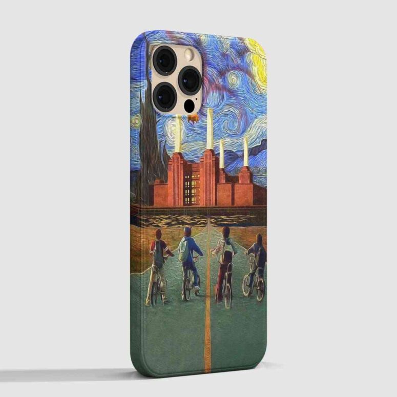 Pink Floyd Phone Case - Pigs Can Fly Stranger Things x Animals Pink Floyd Phone Case - Pigs Can Fly Stranger Things x Animals