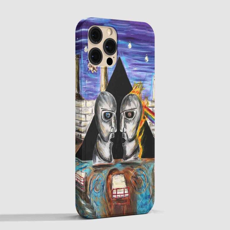Pink Floyd Phone Case - Album Cover Drawing Art