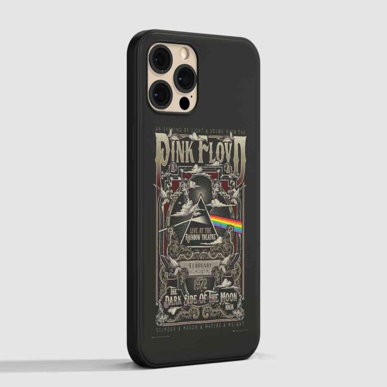Pink Floyd Phone Case - Live At Rainbow Theatre 1972 Pink Floyd TDSOTM Tour Pink Floyd Phone Case - Live At Rainbow Theatre 1972 Pink Floyd TDSOTM Tour