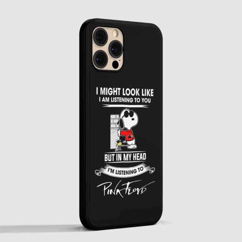 Pink floyd Phone Case - Snoopy I Might Look Like