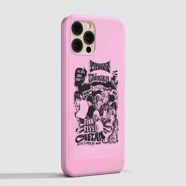 Pink Floyd Phone Case - Venice Kaliforniyada Cheetah klubu 1967