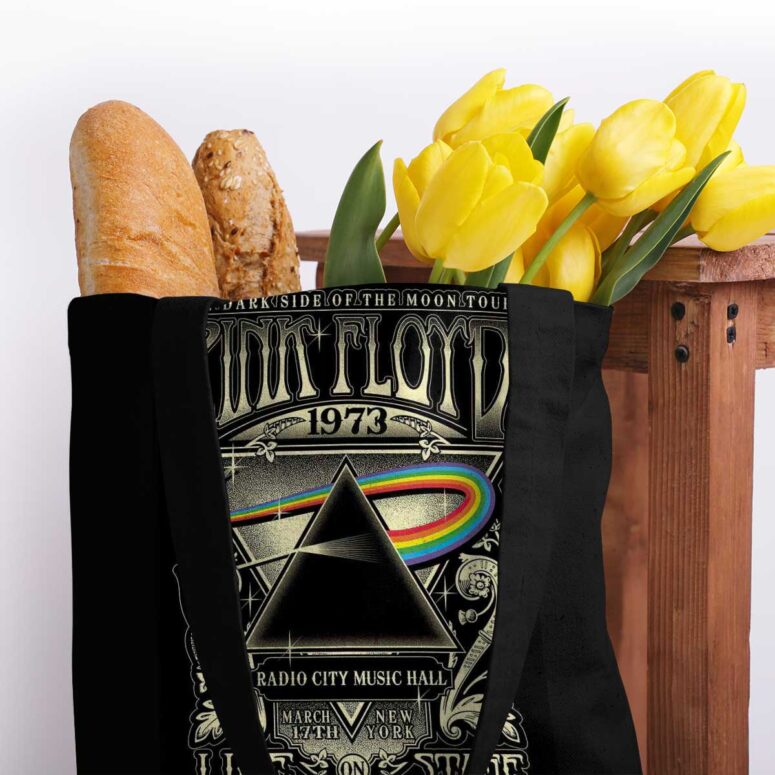 PInk Floyd Tote Bag - DSOTM 1973 Radio City Music Hall Concert New York