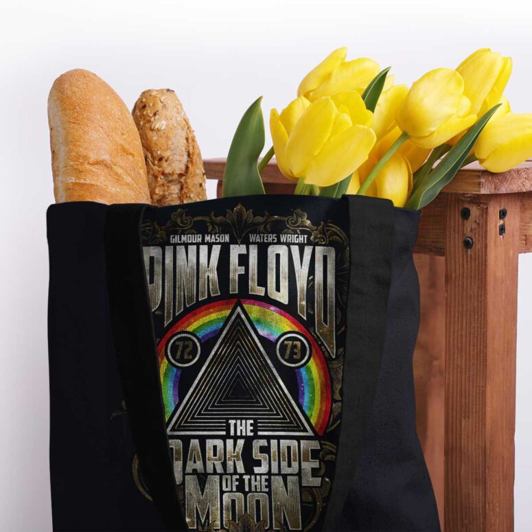 Pink Floyd Tote Bag - Dark Side Of The Moon 1972 1973 Pink Floyd Tote Bag - Dark Side Of The Moon 1972 1973