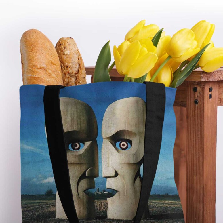 Pink Floyd Tote Bag - Division Bell Stone Headsz