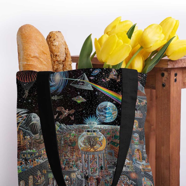 Pink Floyd Tote Bag - Echoes From The Darkside Of The Moon