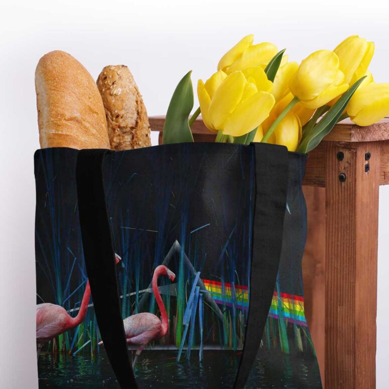 Pink Floyd Tote Bag - Flamingo DSOTM