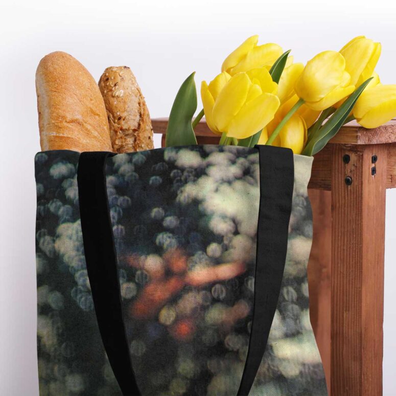 Pink Floyd Obscured by Clouds Tote Bag