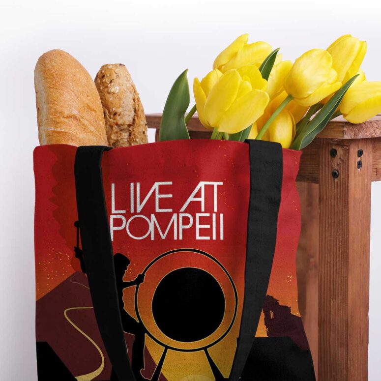 Pink Floyd Tote Bag - Live At Pompeii