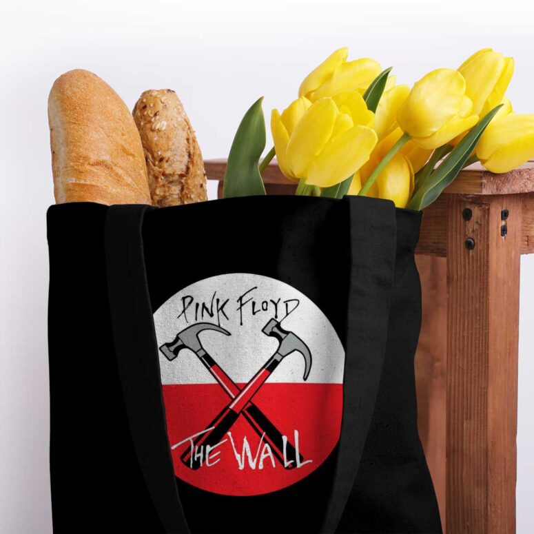 Pink Floyd Tote Bag - The Wall Logo Pink Floyd Tote Bag - The Wall Logo