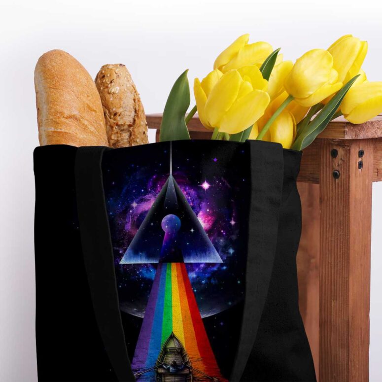 Pink Floyd Tote Bag - The Endless River x Dark side of the moon Pink Floyd Tote Bag - The Endless River x Dark side of the moon