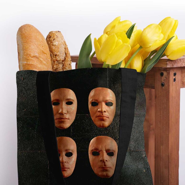 Pink Floyd Tote Bag - The Wall Live Masks Album Cover 2000