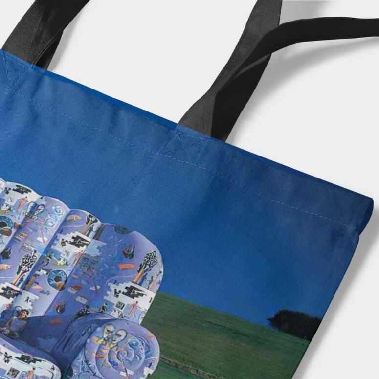 Pink Floyd Characters Chair Tote Bag Pink Floyd Characters Chair Tote Bag
