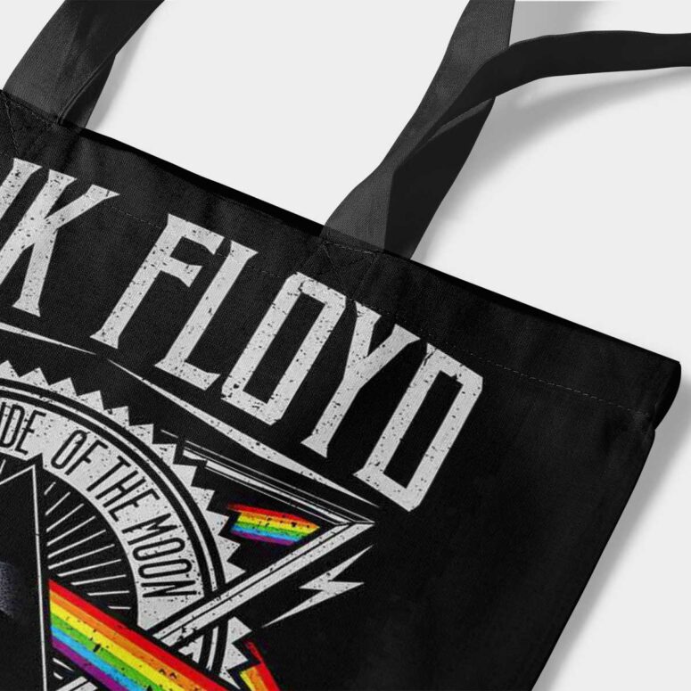 Pink Floyd Tote Bag - Dark Side Of The Moon Tour 1972 EMP Original Pink Floyd Tote Bag - Dark Side Of The Moon Tour 1972 EMP Original