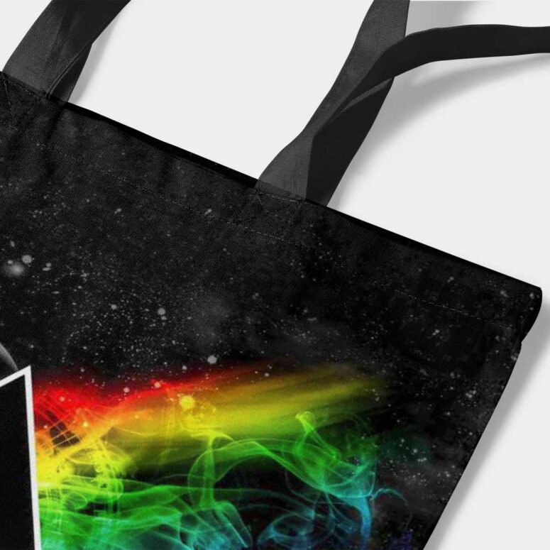 Pink Floyd Tote Bag - Dark Side Of the Moon in Space Pink Floyd Tote Bag - Dark Side Of the Moon in Space